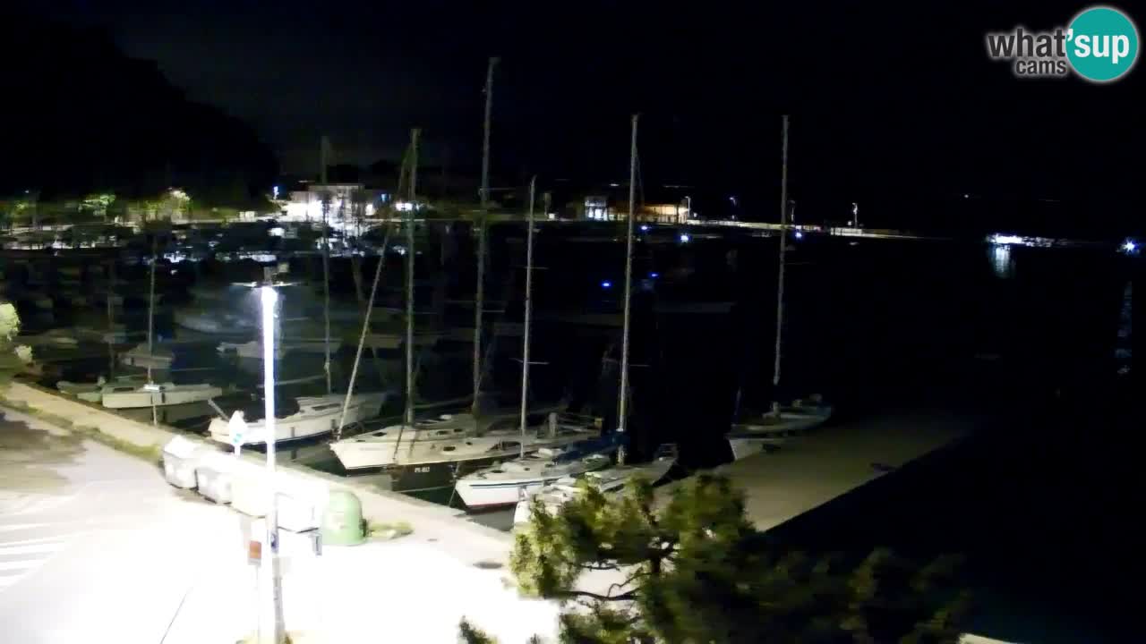 Webcam Sistiana – Vue sur la marina et la baie