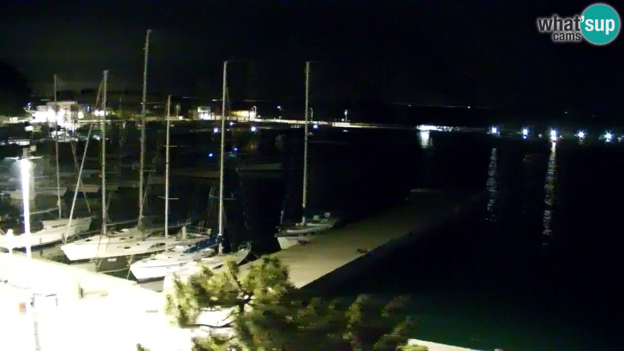 Webcam Sistiana – Vista sobre la marina y la bahía