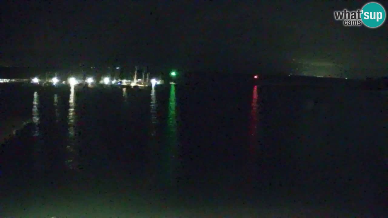Webcam Sistiana – Vue sur la marina et la baie