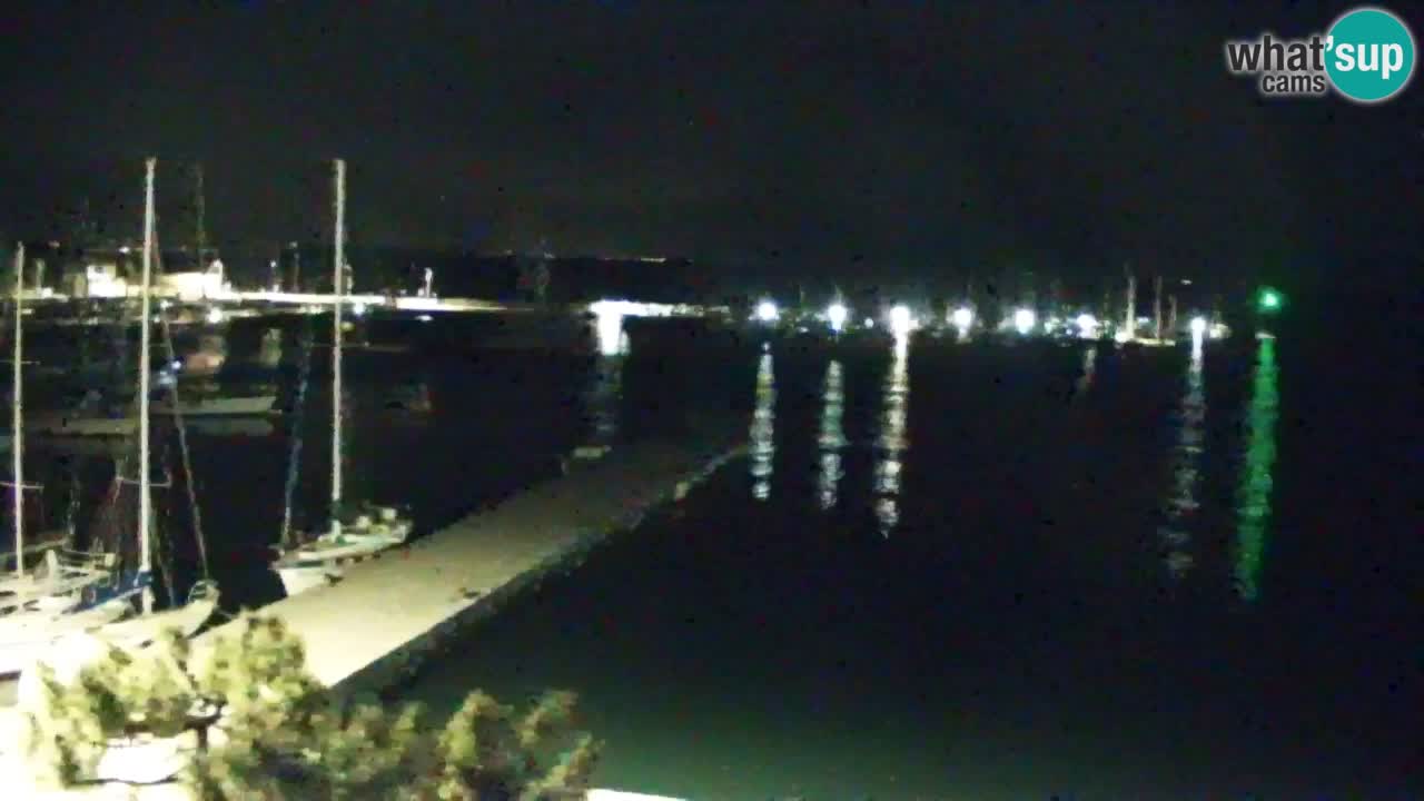 Webcam Sistiana – Vista sobre la marina y la bahía