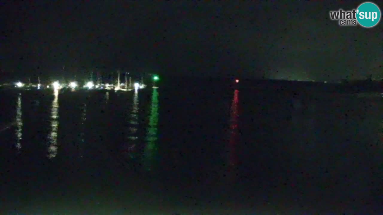 Webcam Sistiana – Pogled na marinu i zaljev