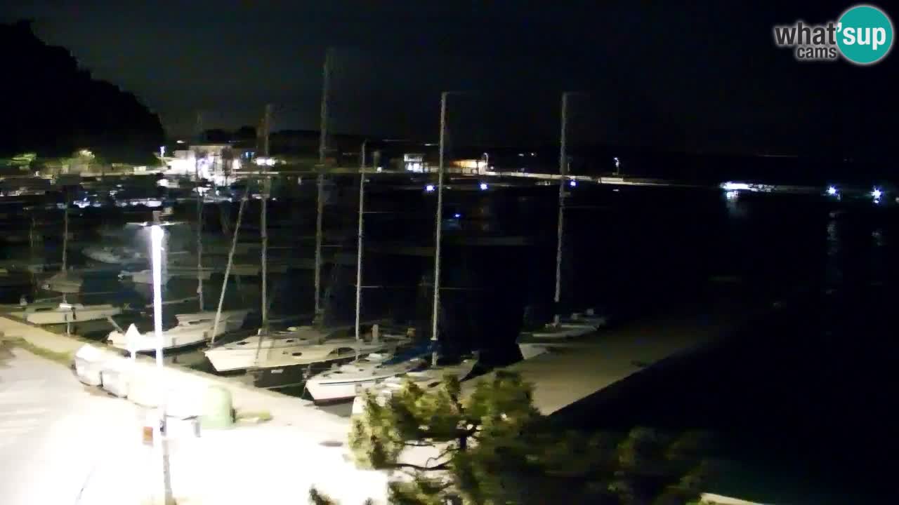 Webcam Sistiana – Vue sur la marina et la baie
