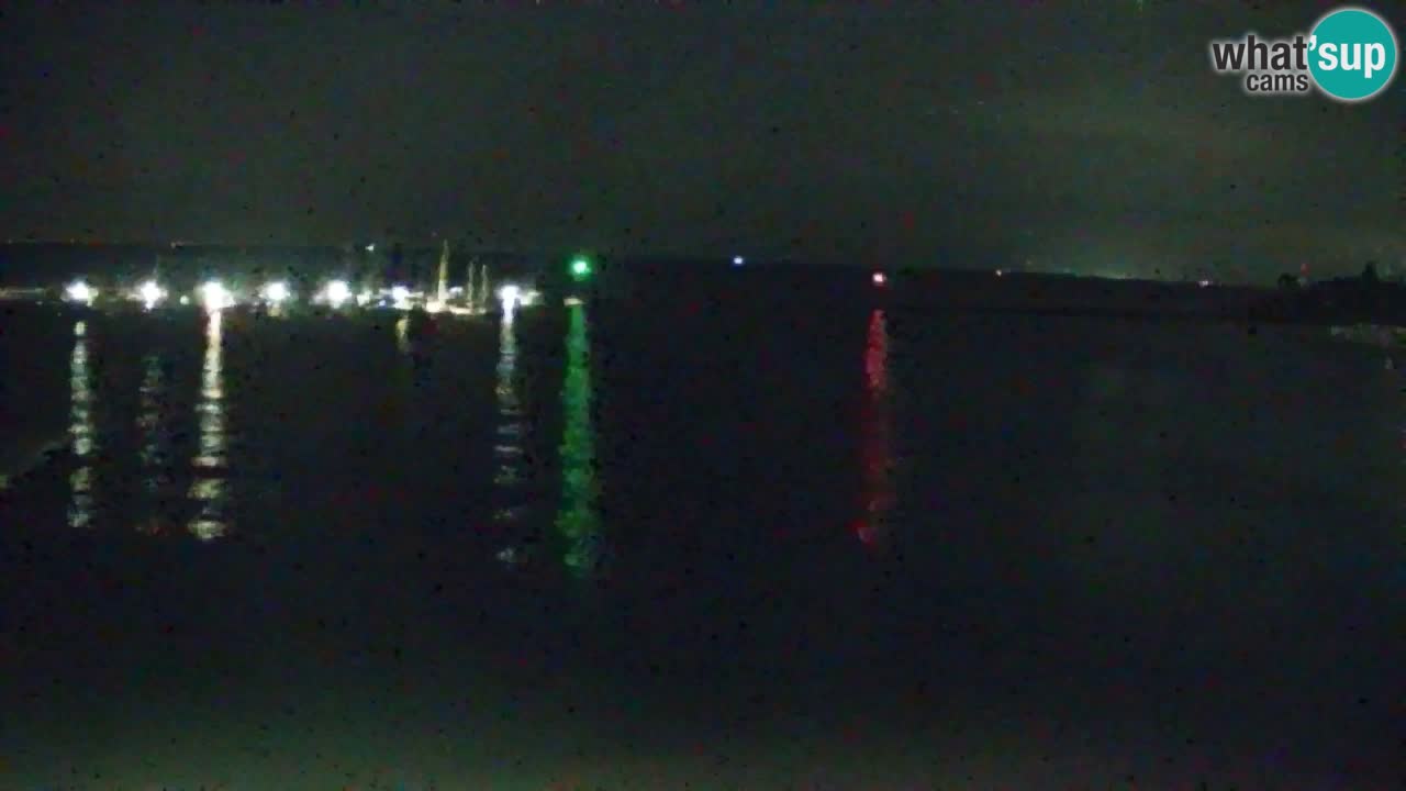 Webcam Sistiana – Pogled na marinu i zaljev
