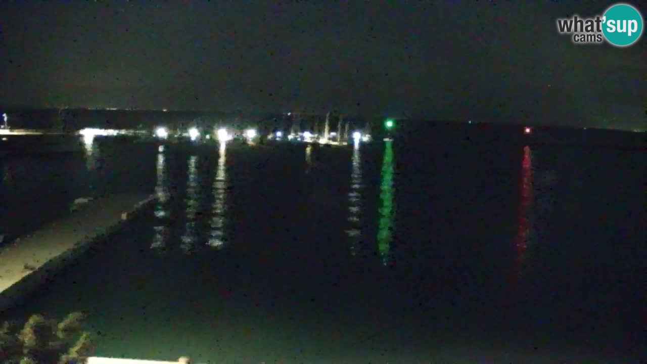 Webcam Sistiana – Vista sobre la marina y la bahía