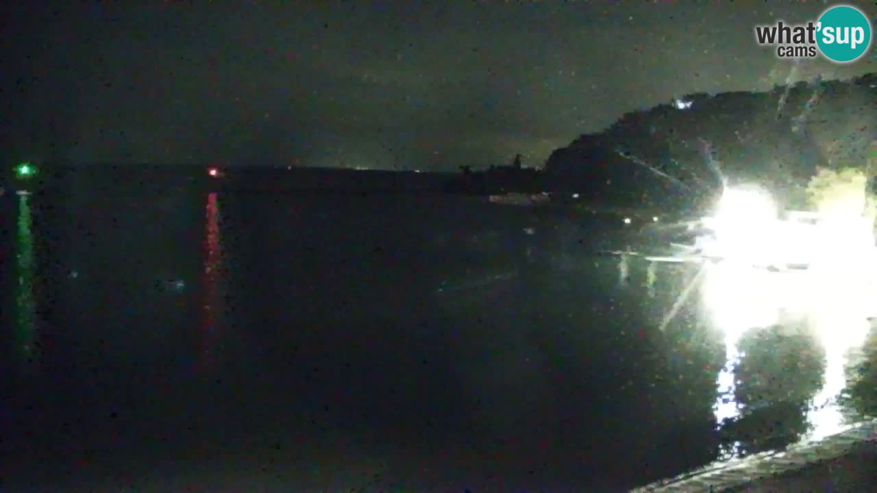 Webcam Sistiana – Vista sobre la marina y la bahía