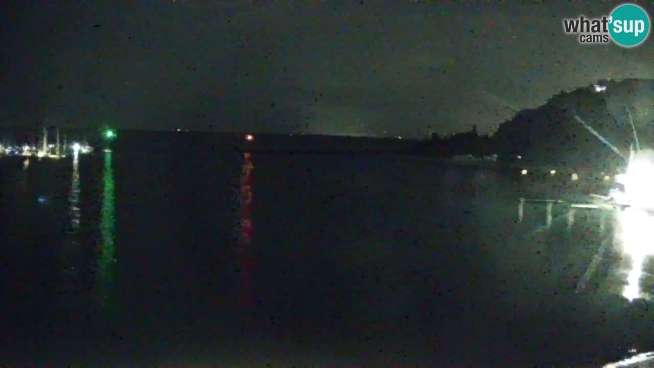 Webcam Sistiana – Pogled na marinu i zaljev