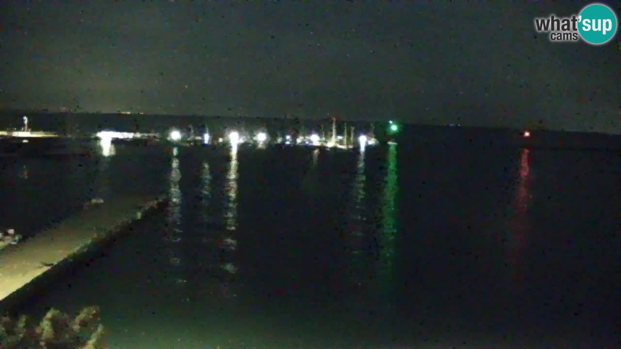 Webcam Sistiana – Vista sobre la marina y la bahía