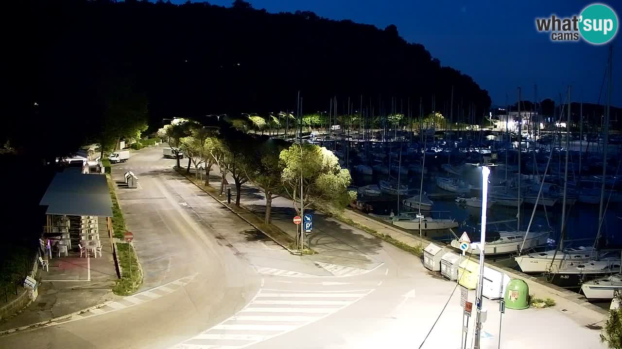 Webcam Sistiana – Pogled na marinu i zaljev