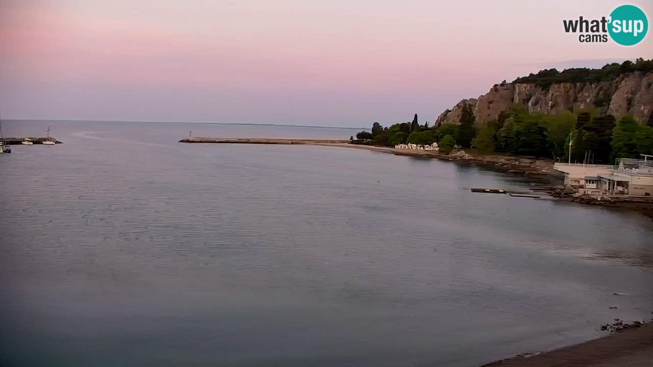 Webcam Sistiana – Vista sulla marina e sulla baia