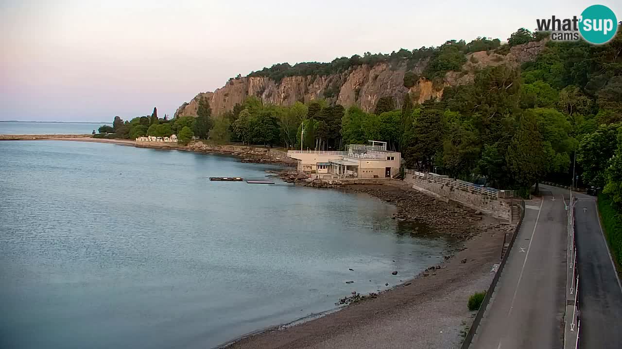 Webcam Sistiana – Blick auf Marina und Bucht