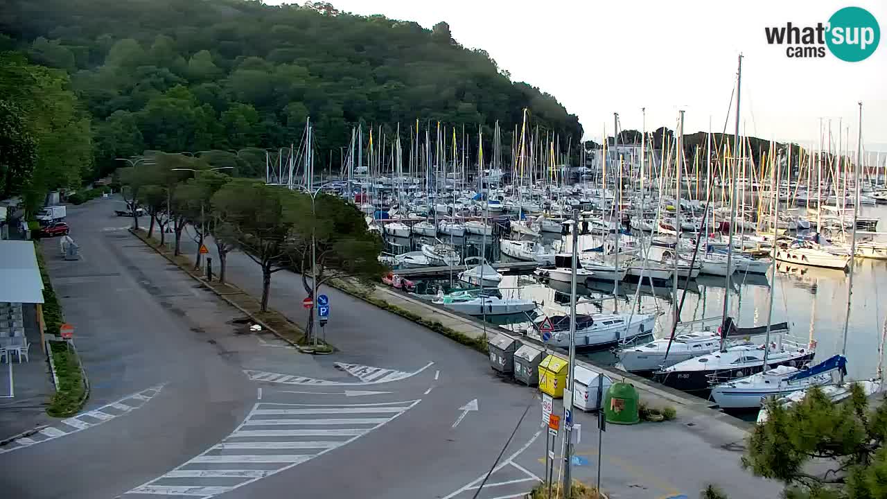 Webcam Sistiana – Vista sulla marina e sulla baia