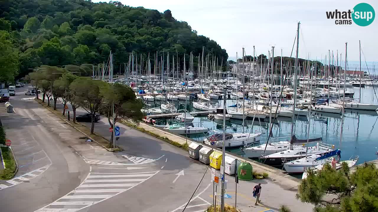 Webcam Sistiana – Vista sulla marina e sulla baia