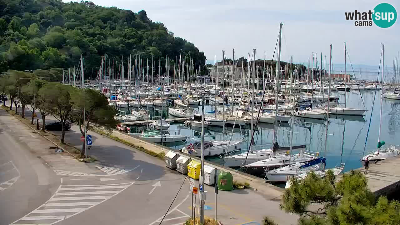 Webcam Sistiana – Blick auf Marina und Bucht
