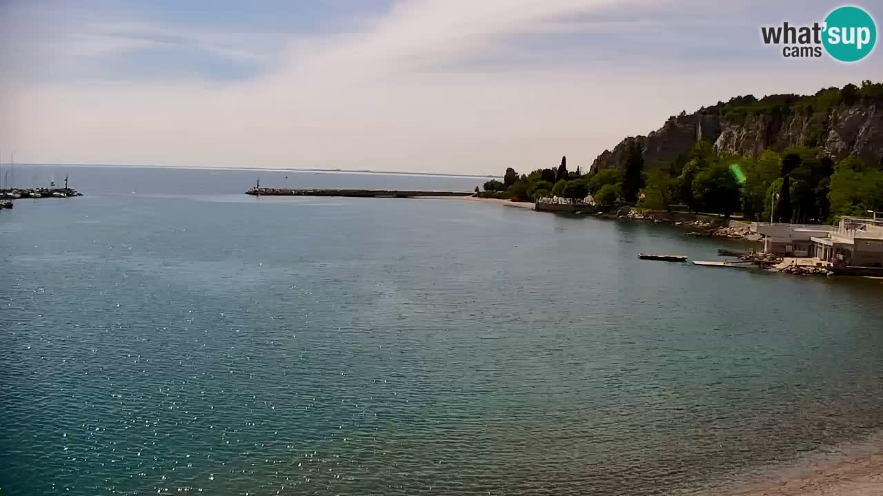 Webcam Sistiana – Blick auf Marina und Bucht