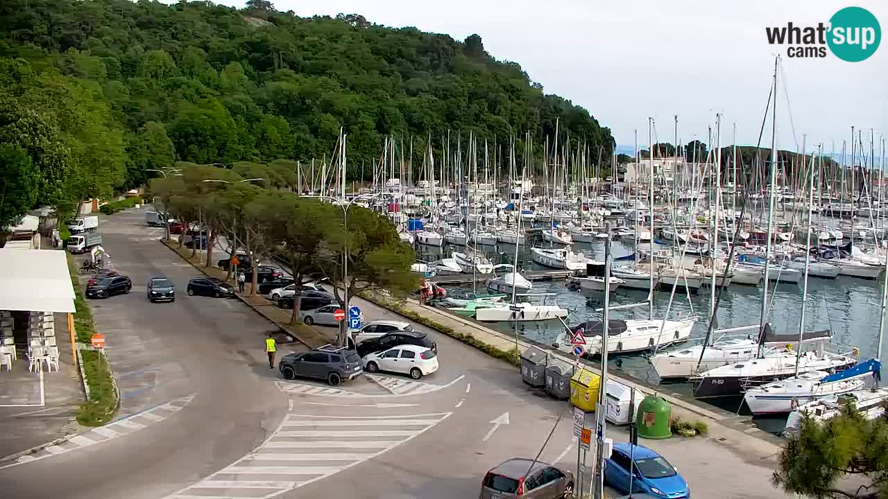 Webcam Sistiana – Blick auf Marina und Bucht