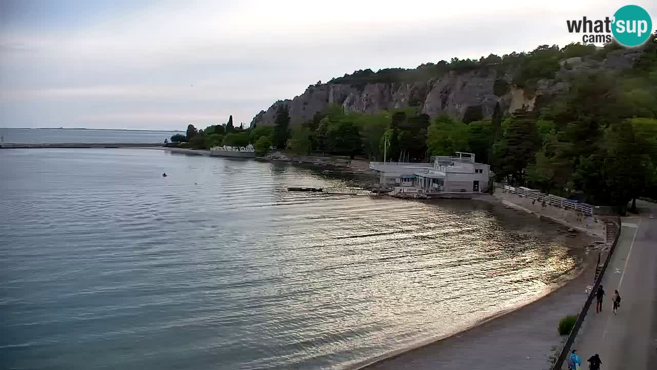 Webcam Sistiana – Blick auf Marina und Bucht