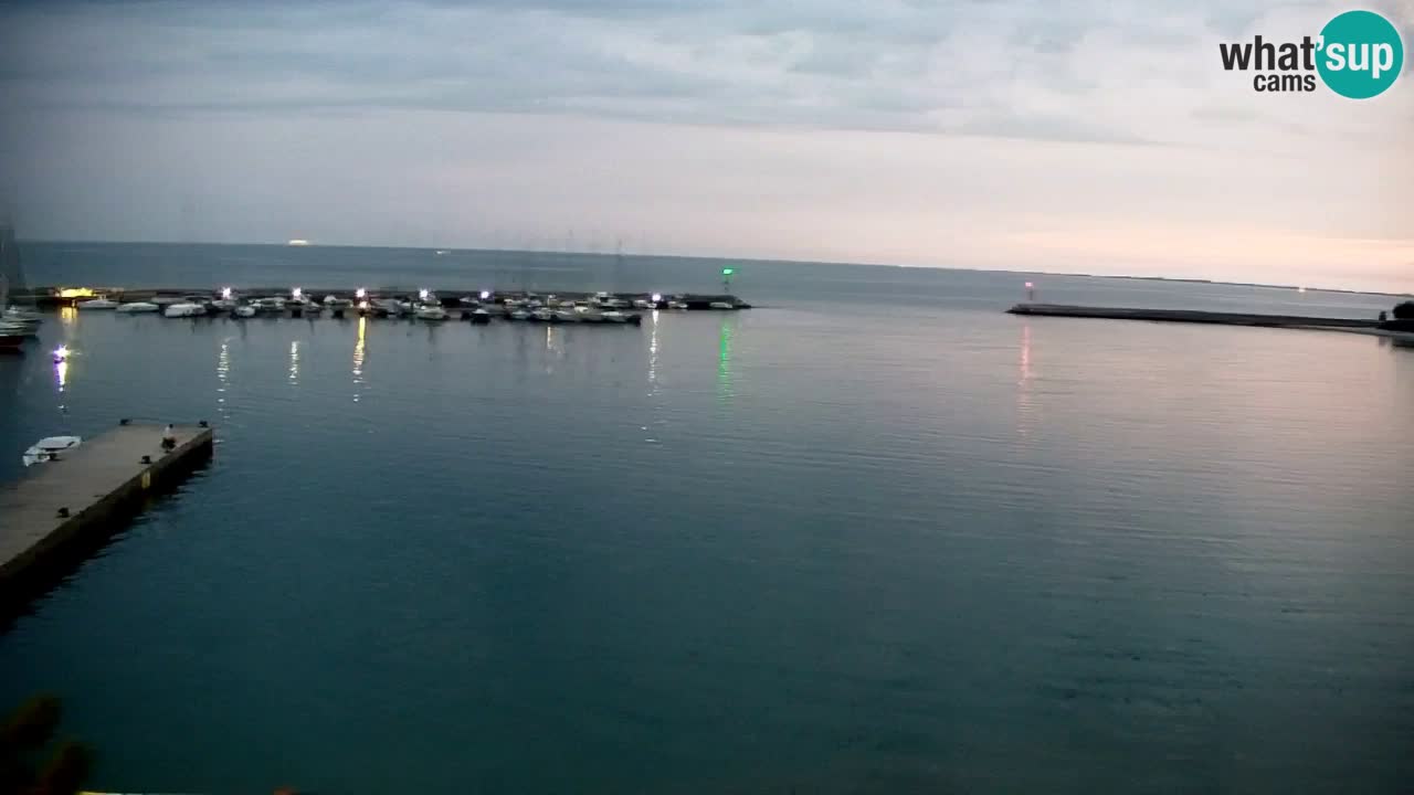 Webcam Sistiana – Vista sobre la marina y la bahía