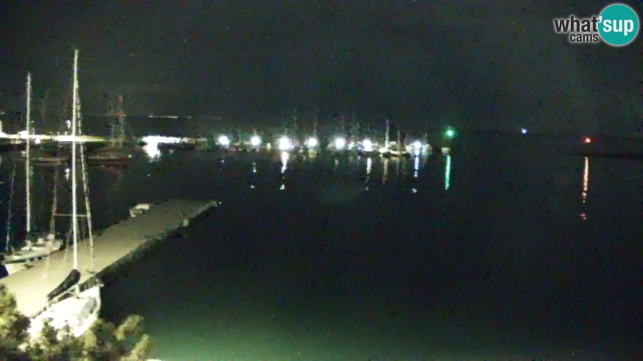 Webcam Sistiana – Vista sobre la marina y la bahía