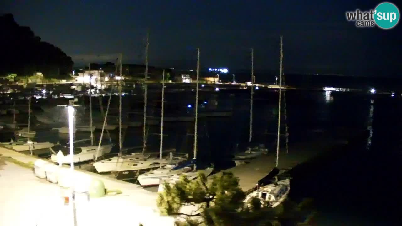 Webcam Sistiana – Pogled na marinu i zaljev