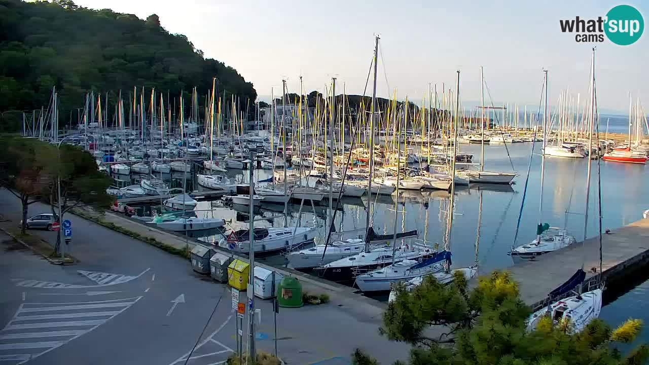 Webcam Sistiana – Vista sulla marina e sulla baia