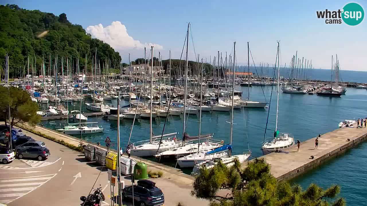 Webcam Sistiana – Vista sulla marina e sulla baia