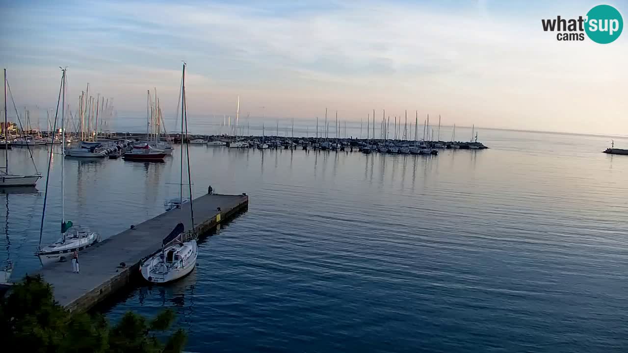 Webcam Sistiana – Blick auf Marina und Bucht