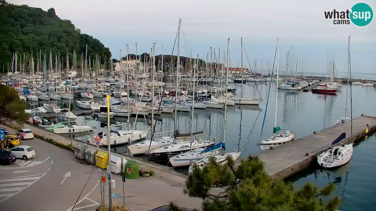 Webcam Sistiana – Blick auf Marina und Bucht