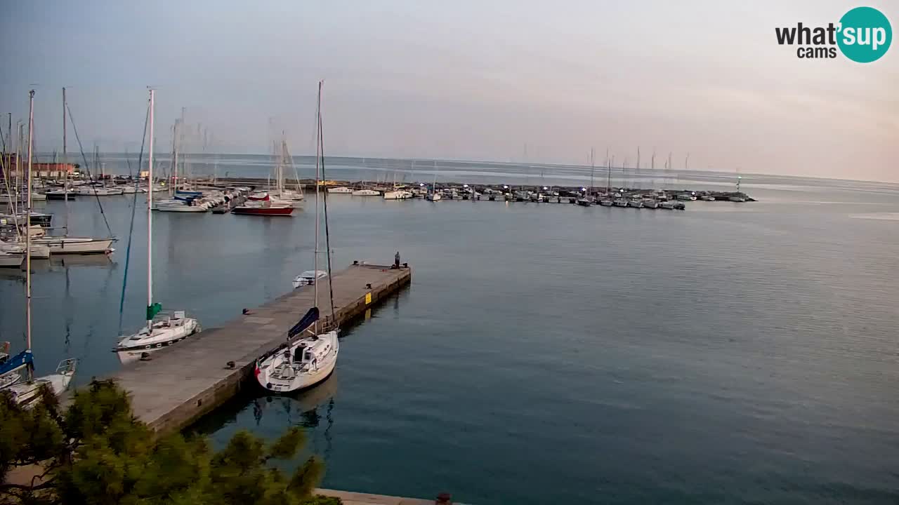 Webcam Sistiana – Blick auf Marina und Bucht