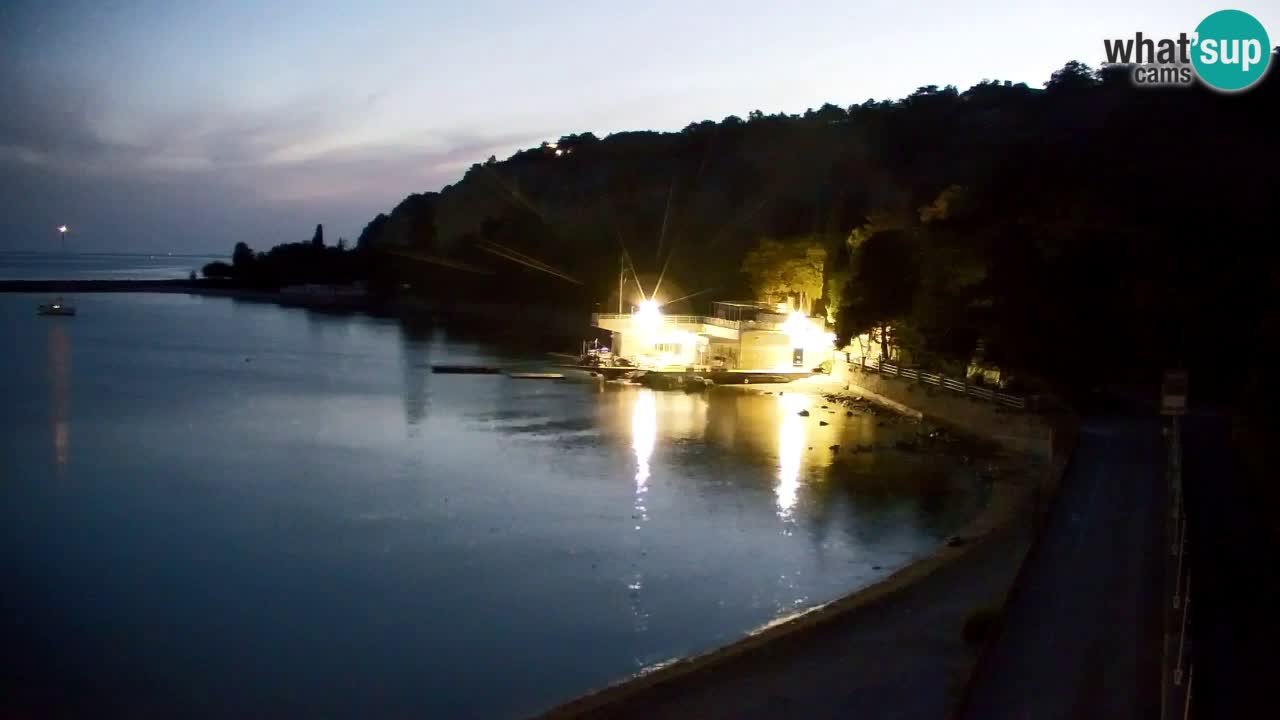 Webcam Sistiana – Vue sur la marina et la baie