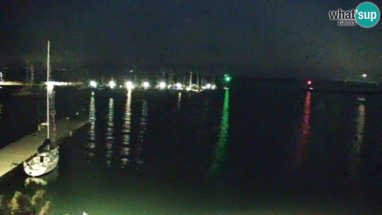 Webcam Sistiana – Vista sobre la marina y la bahía