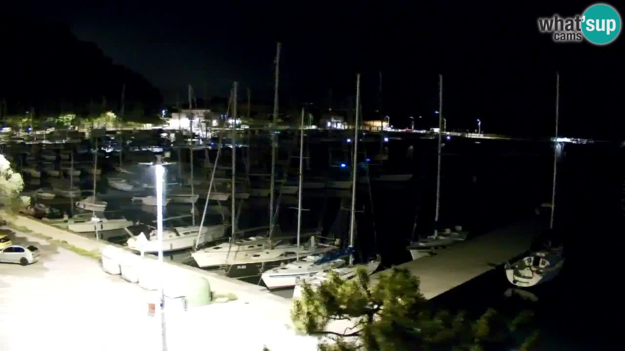Webcam Sistiana – Pogled na marinu i zaljev