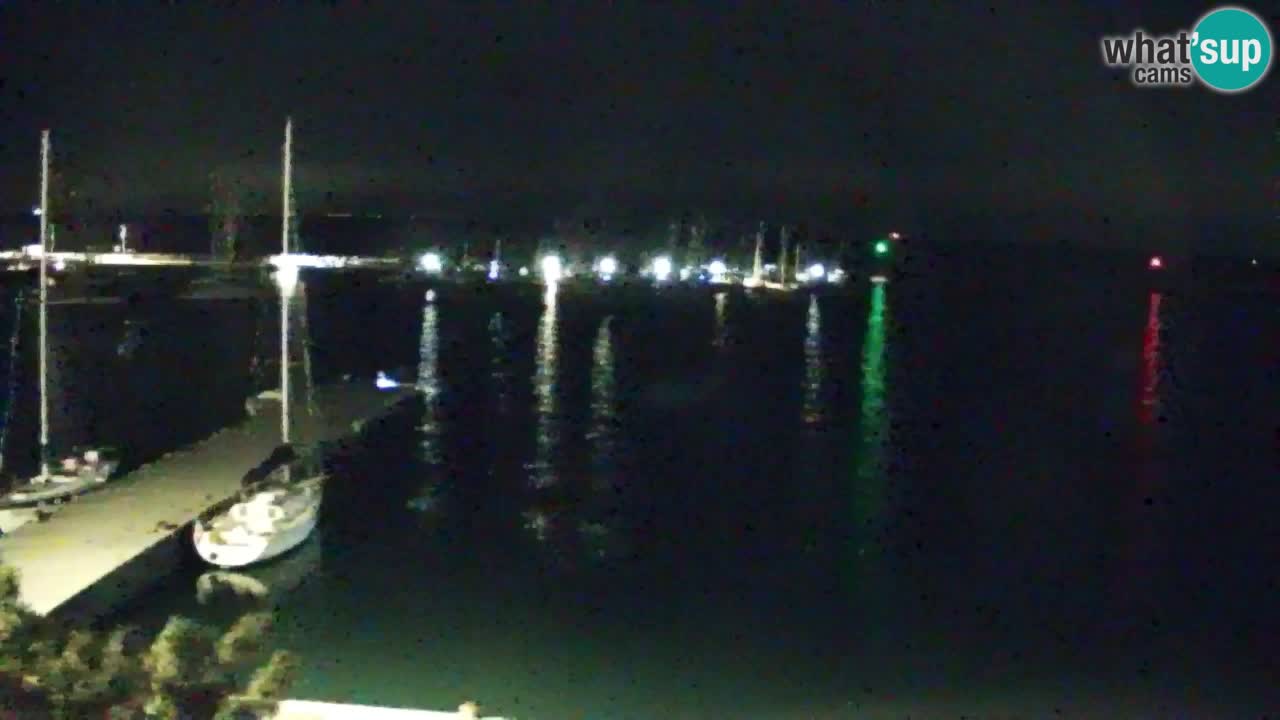 Webcam Sistiana – Vista sobre la marina y la bahía