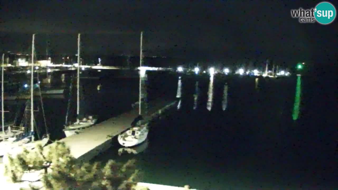 Webcam Sistiana – Vue sur la marina et la baie