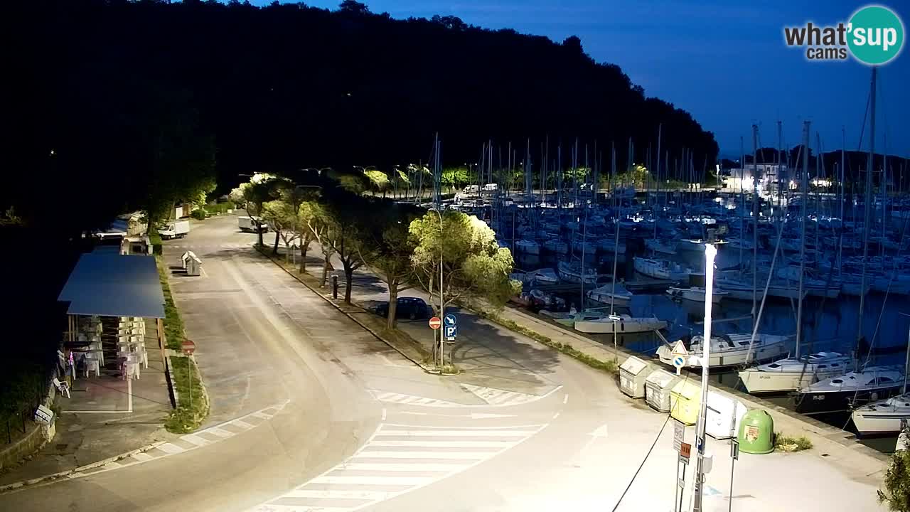 Webcam Sistiana – Blick auf Marina und Bucht