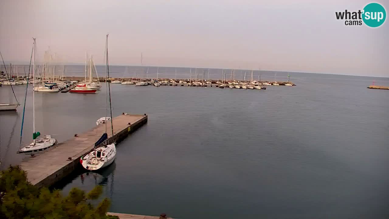 Webcam Sistiana – Vista sulla marina e sulla baia