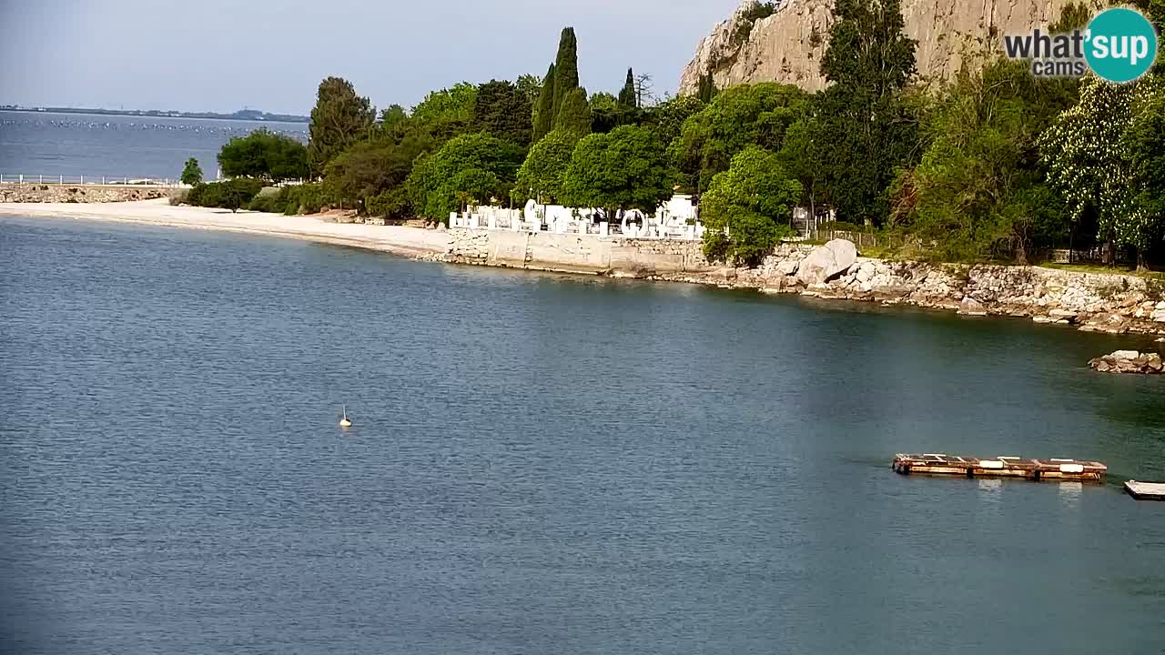 Webcam Sistiana – Blick auf Marina und Bucht