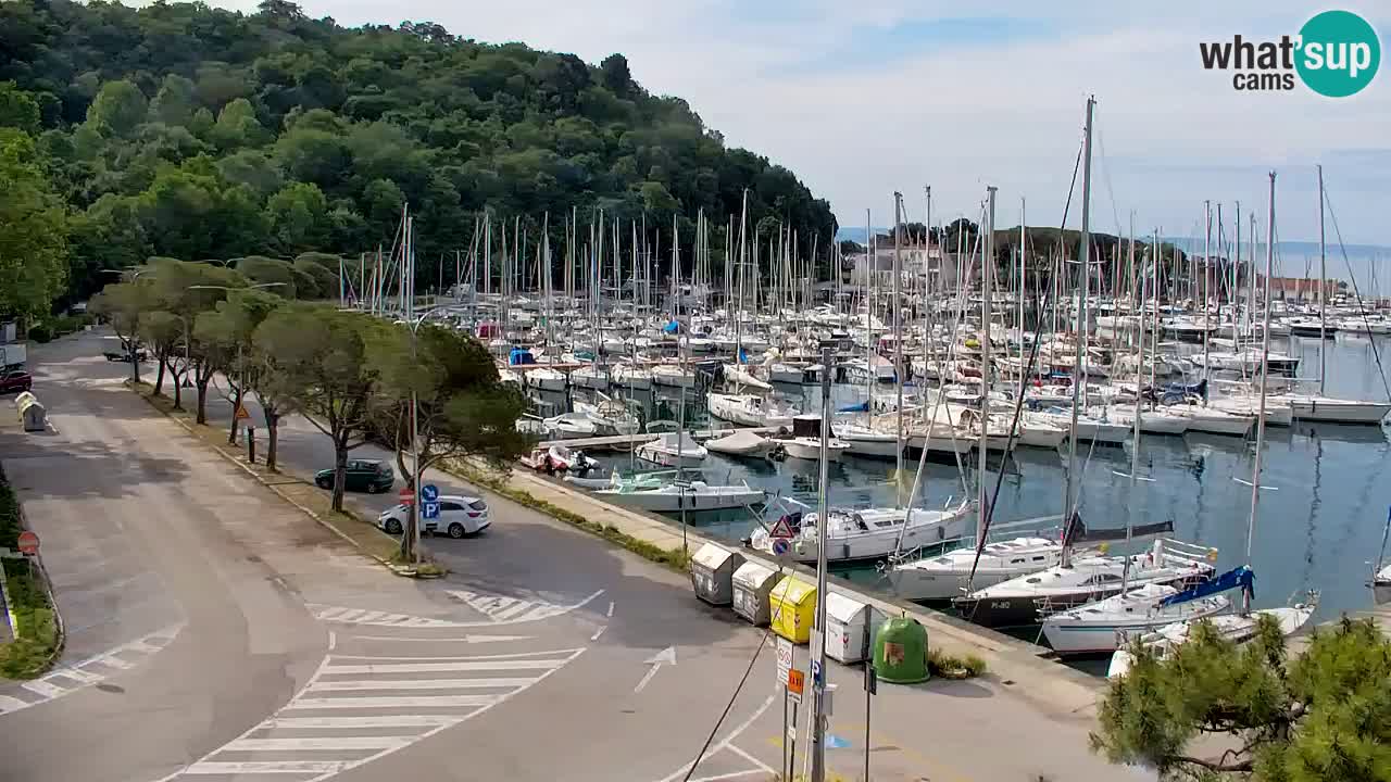 Webcam Sistiana – Vista sulla marina e sulla baia