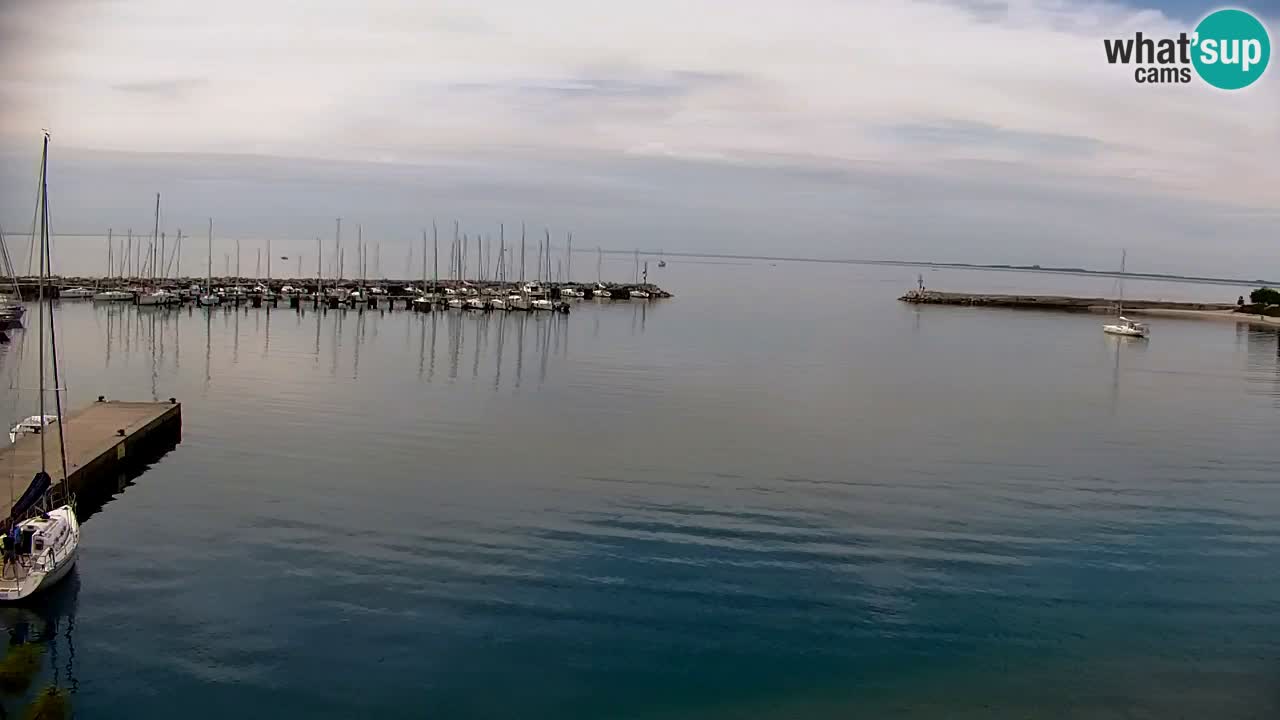 Webcam Sistiana – Vue sur la marina et la baie