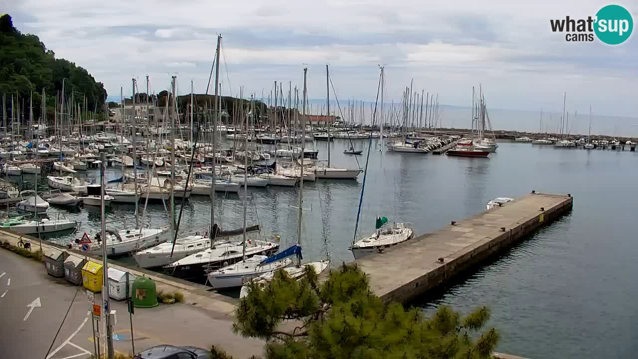 Webcam Sistiana – Blick auf Marina und Bucht
