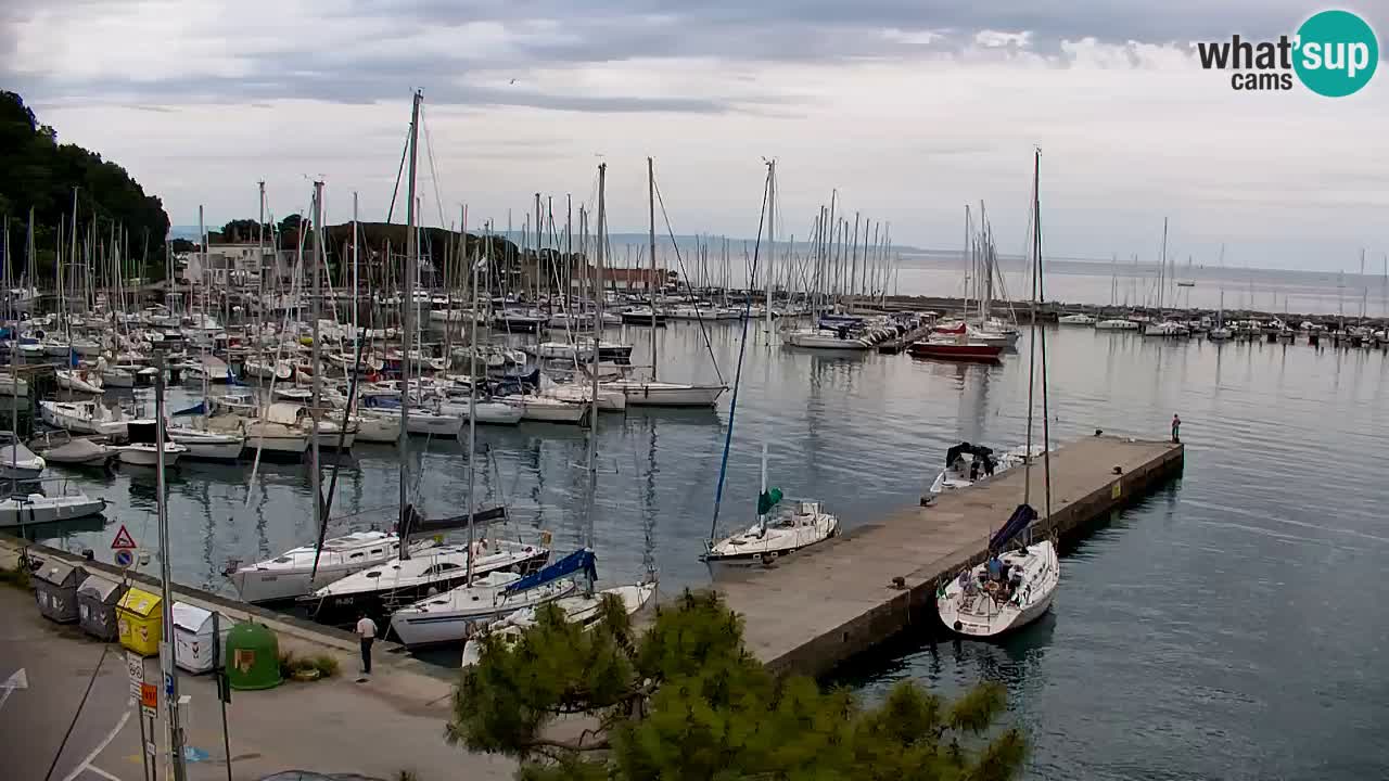 Webcam Sistiana – Vista sulla marina e sulla baia