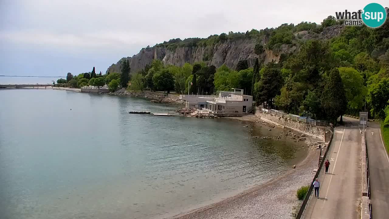 Webcam Sistiana – Blick auf Marina und Bucht