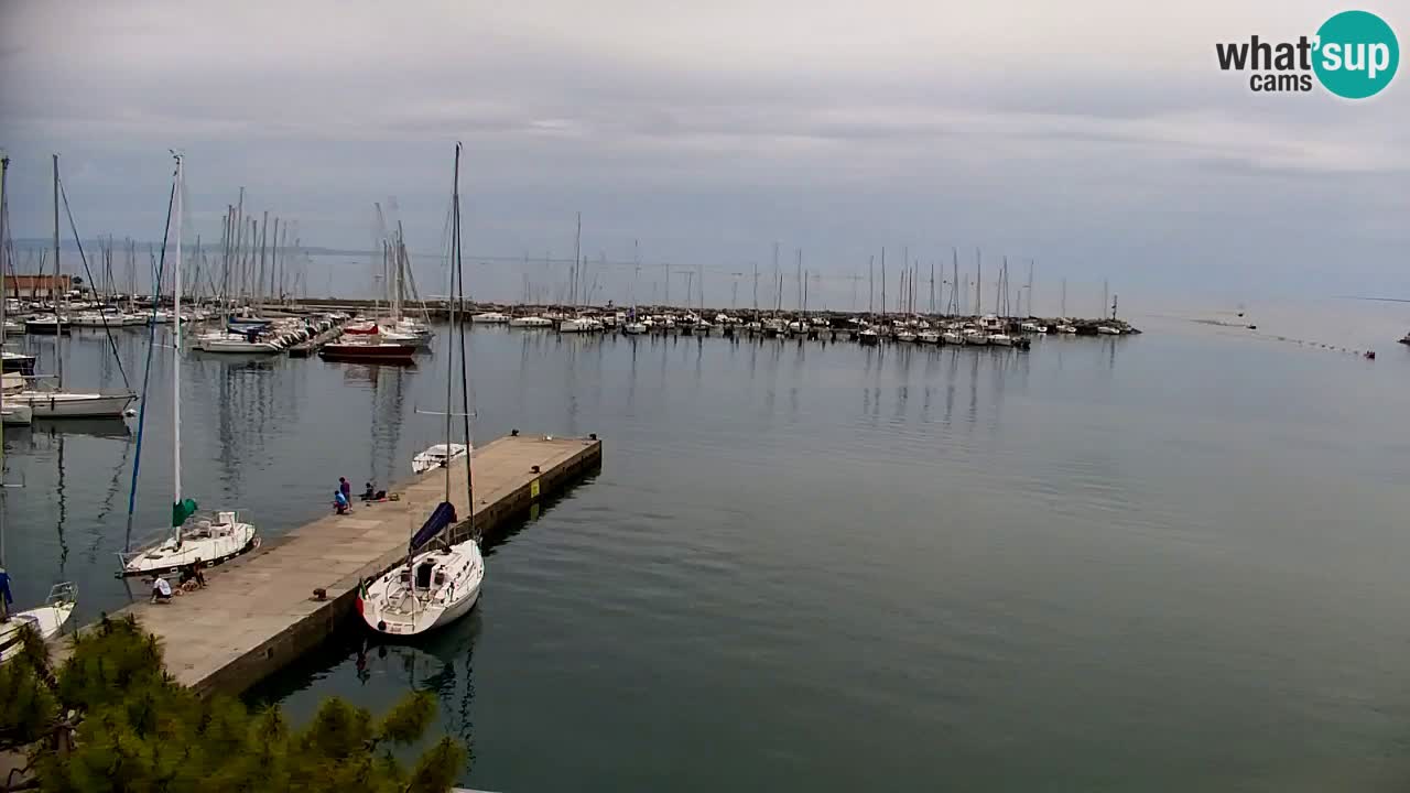 Webcam Sistiana – Vista sulla marina e sulla baia