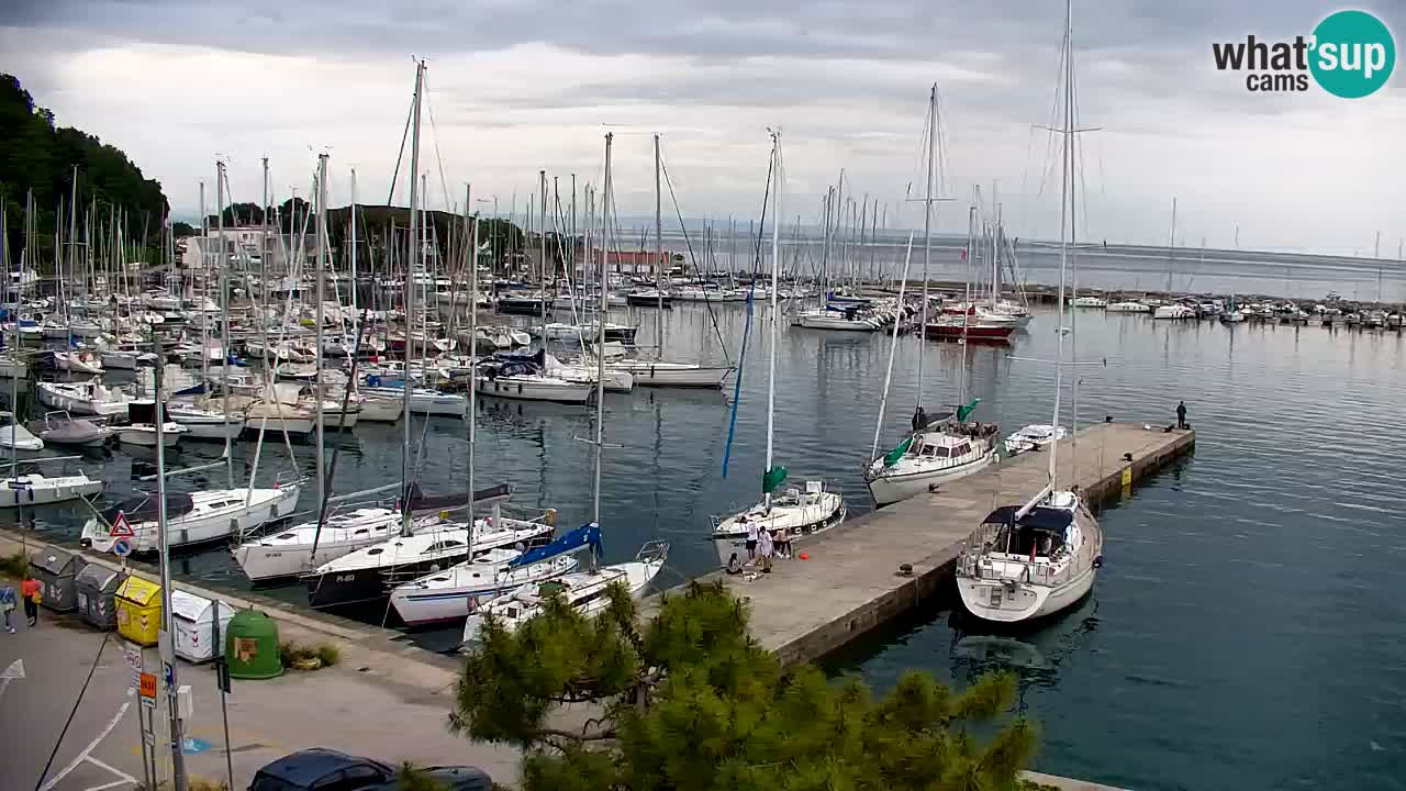Webcam Sistiana – Blick auf Marina und Bucht