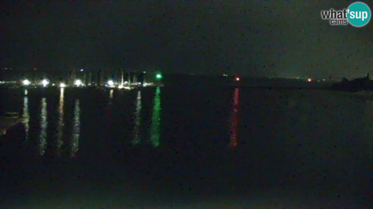 Webcam Sistiana – Pogled na marinu i zaljev