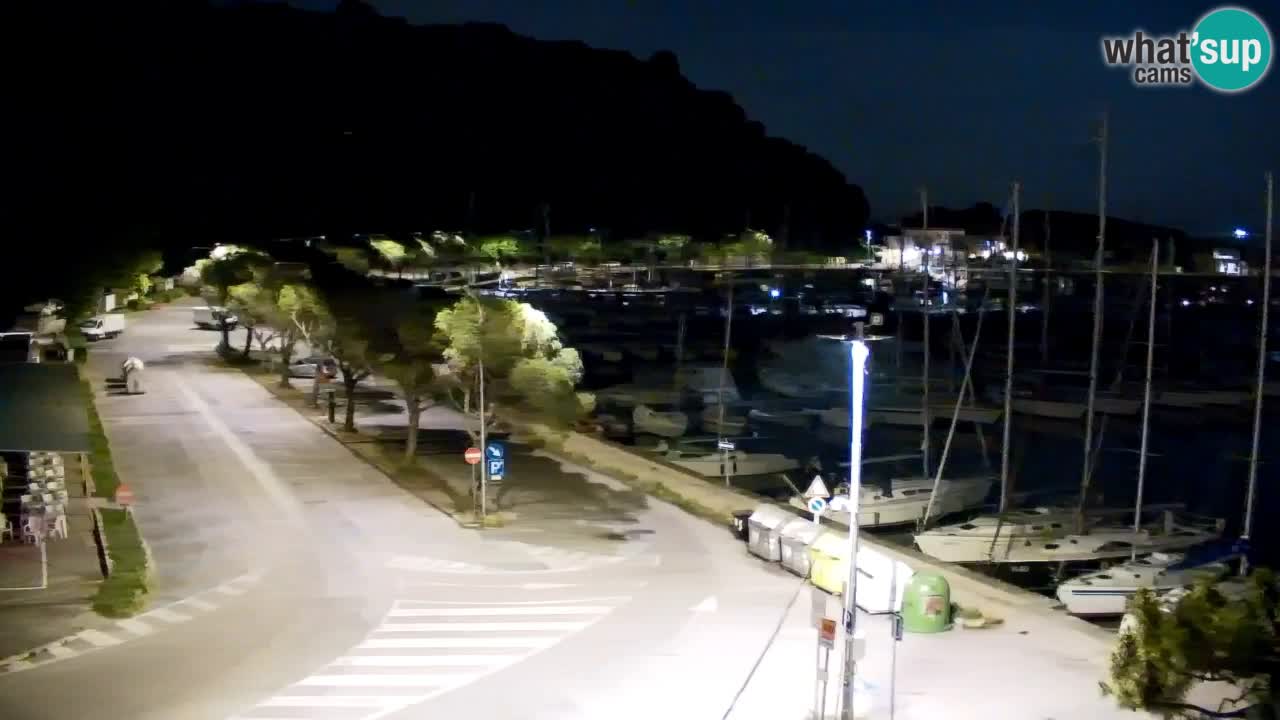 Webcam Sistiana – Blick auf Marina und Bucht