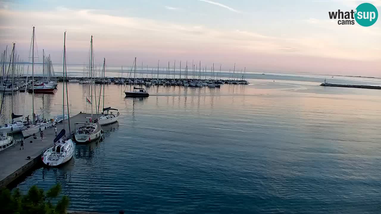 Webcam Sistiana – Blick auf Marina und Bucht
