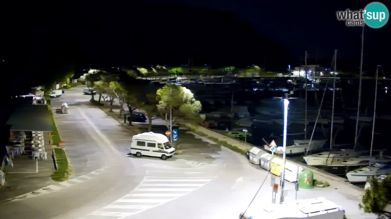 Webcam Sistiana – Vista sulla marina e sulla baia