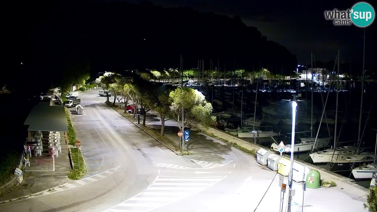 Webcam Sistiana – Vista sobre la marina y la bahía