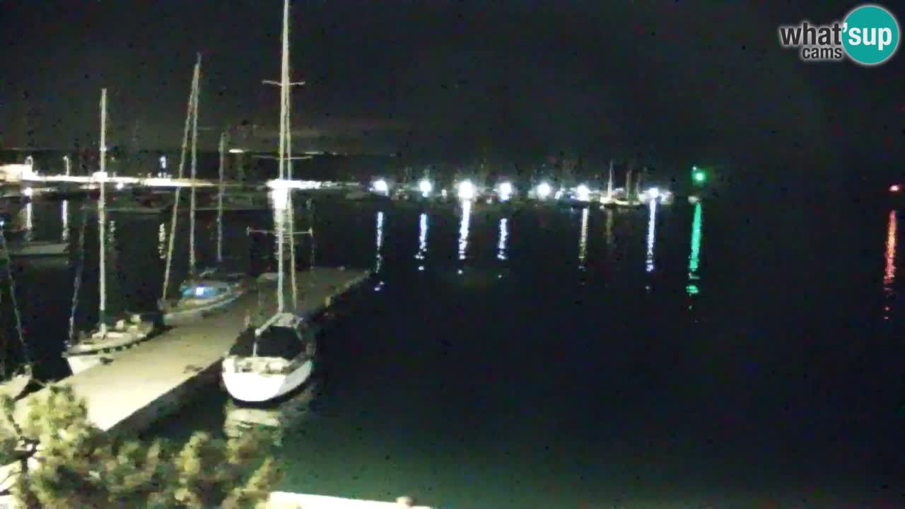 Webcam Sistiana – Vue sur la marina et la baie