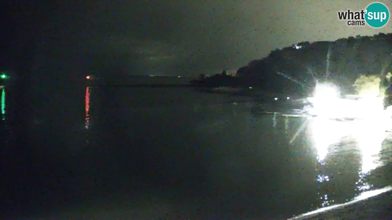 Webcam Sistiana – Vista sobre la marina y la bahía